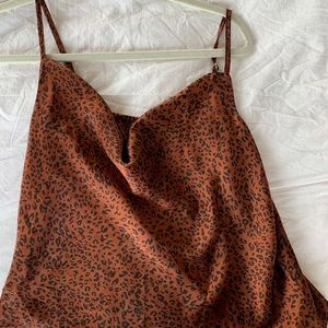 Nasty Gal animal print top